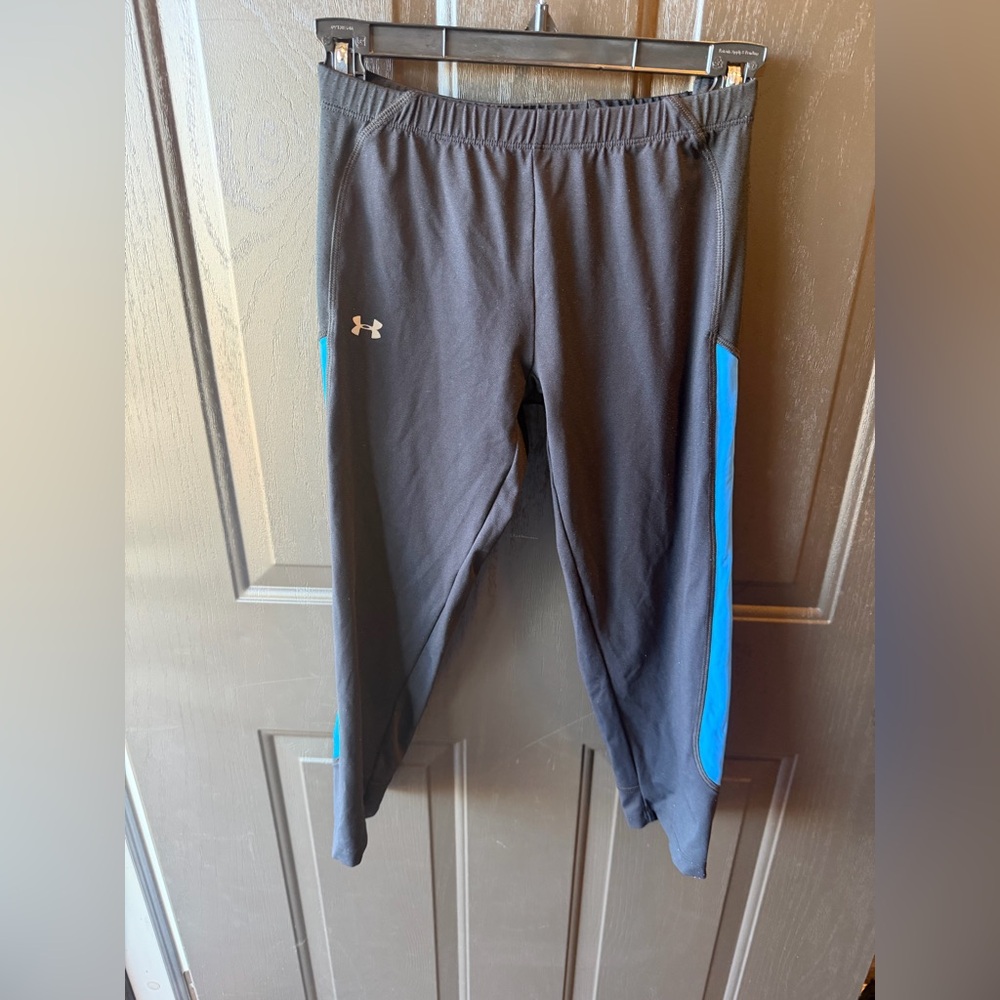Under Armour Charcoal and Aqua Joggers